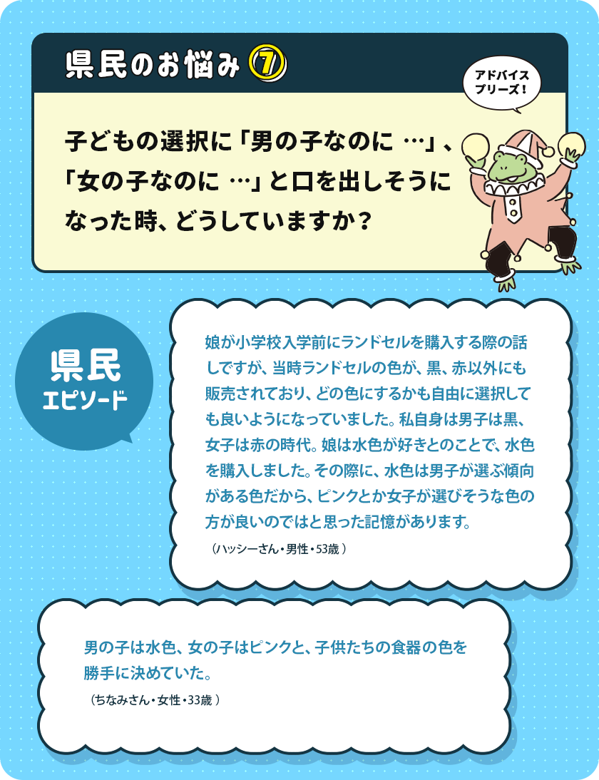県民のお悩み